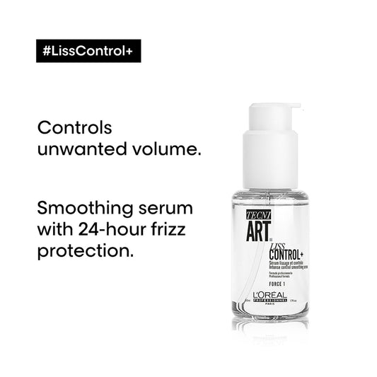 L'Oréal Tec Art Liss Control Smoothing Serum 50ml