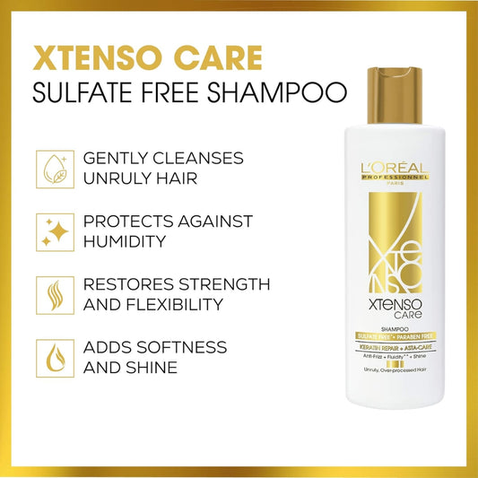 L'Oréal Xtenso Sulphate Free Shampoo 250ml