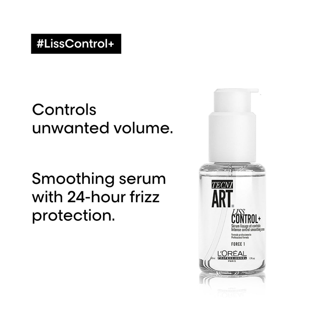 L'Oréal Tec Art Liss Control Smoothing Serum 50ml